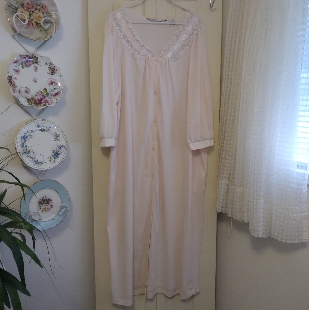 French Laundry Pink Full Length Robe